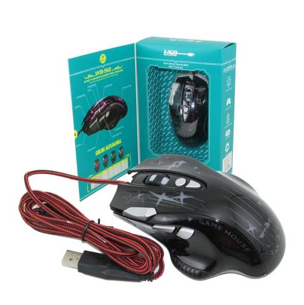 659127 Ενσύρματο ποντίκι Gaming - LED RGB - WB912 - Weibo - 659127 - Image 3