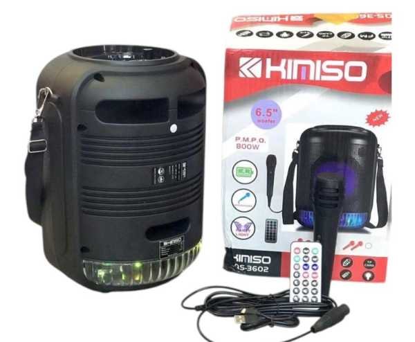 813041-2 Φορητό ηχείο subwoofer με μικρόφωνο Karaoke - QS-3602 - 813041 - Image 3