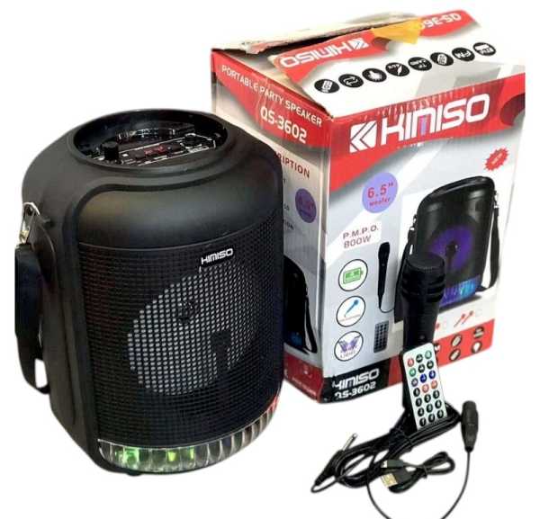 813041-3 Φορητό ηχείο subwoofer με μικρόφωνο Karaoke - QS-3602 - 813041 - Image 2
