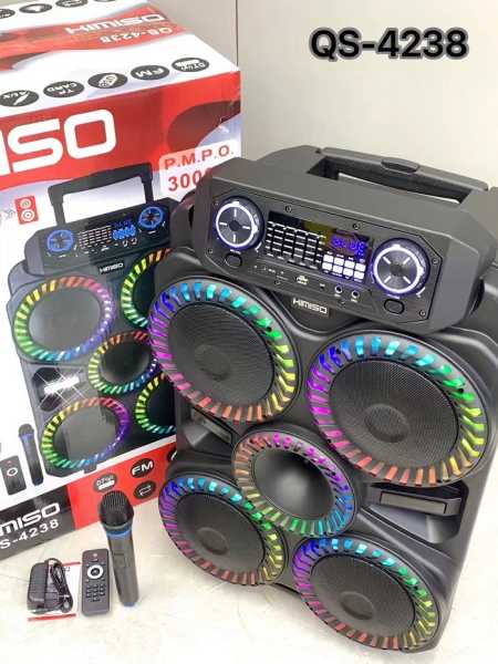 813126-3 Φορητό ηχείο subwoofer με μικρόφωνο Karaoke - QS-4238 - 813126 - Image 3