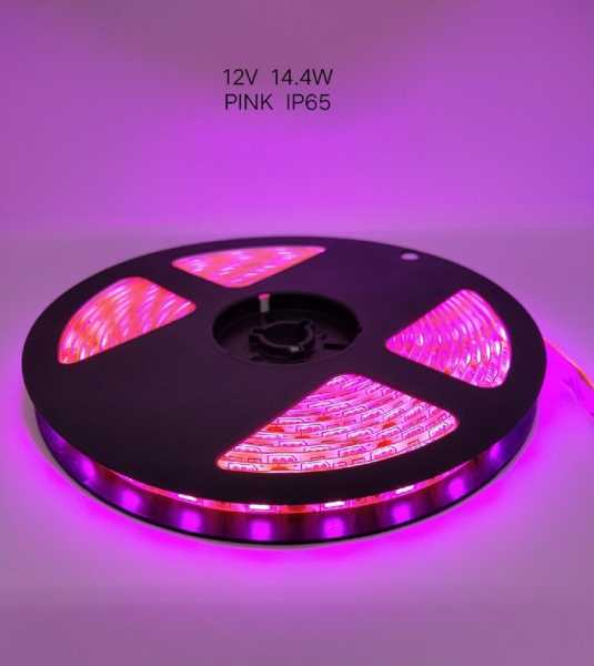 891207-1 Ταινία LED – LED Strip - IP65 - 5m - Pink - 891207 - Image 2