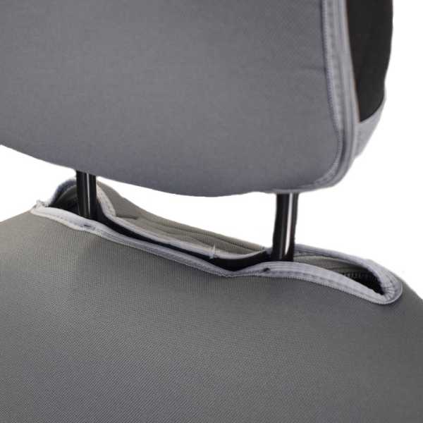 RECGREY-3 ΗΜΙΚΑΛΥΜΜΑΤΑ ΚΑΘΙΣΜΑΤΩΝ BUCKET RECARO ΓΚΡΙ ΜΕ ΥΠΟΔΟΧΗ ΠΡΟΣΚΕΦΑΛΟΥ ΜΕ VELCRO ΚΑΙ ΠΡΟΣΚΕΦΑΛΑ 2ΤΕΜ. - Image 3
