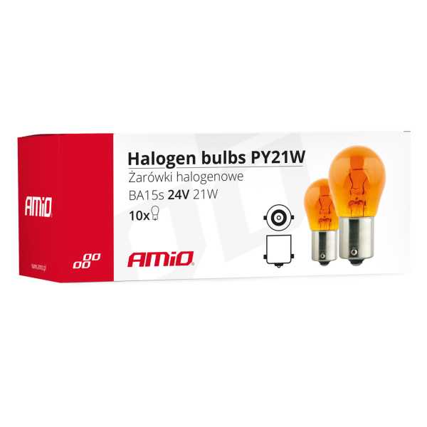 01005-3 P21W 24V 21W BA15s ΜΟΝΟΠΟΛΙΚΟ ΠΟΡΤΟΚΑΛΙ ΚΟΥΤΙ 10ΤΕΜ. - Image 3