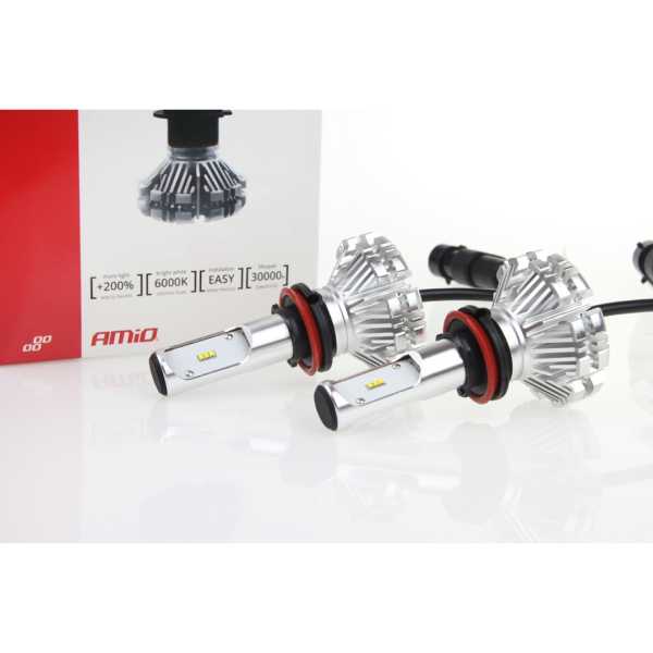 01066AM-8 H8/H9/H11 SX SERIES 6/18V 40W 6.000K 3.200lm LED (ΜΕ ΨΥΚΤΡΑ - ΧΩΡΙΣ ΑΝΕΜΙΣΤΗΡΑΚΙ) 2ΤΕΜ. - Image 8
