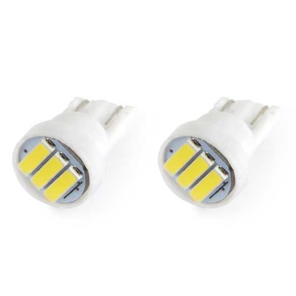 01096-2 T10 W5W 12V W2,1x9,5d ΛΕΥΚΟ 5.600K 3SMDx7020 (ΚΑΡΦΩΤΟ) 2ΤΕΜ. - Image 2