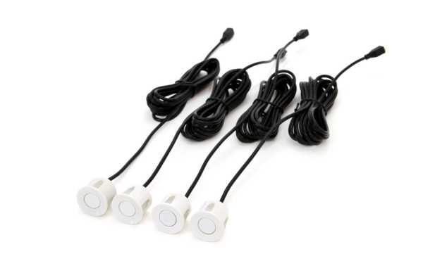 01099-5 ΣΥΣΤΗΜΑ ΠΑΡΚΑΡΙΣΜΑΤΟΣ 12V ΜΕ 4 ΑΙΣΘΗΤΗΡΕΣ (ΛΕΥΚΟ) 22mm ΚΑΜΕΡΑ HD-315 ΚΑΙ ΟΘΟΝΗ TFT01 ΑΜΙΟ - Image 5