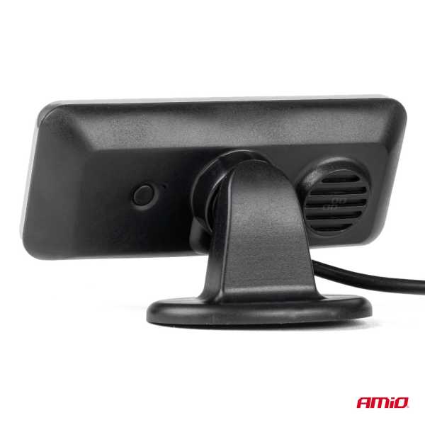 03194_ΑΜ_3 ΣΥΣΤΗΜΑ ΠΑΡΚΑΡΙΣΜΑΤΟΣ 12V ΜΕ 8 ΑΙΣΘΗΤΗΡΕΣ ΣΕ ΛΕΥΚΟ ΧΡΩΜΑ 21,5mm ΜΕ BUZZER (ΗΧΟ) ΚΑΙ ΟΘΟΝΗ LED 3D ΑΜΙΟ - 1 τεμ. - Image 3