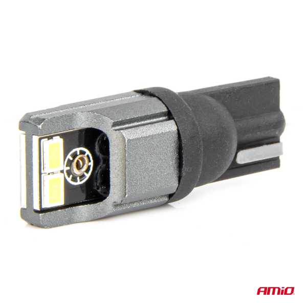 03717_AM_3 ΛΑΜΠΑΚΙΑ LED T10 W5W W10W 12/24V LED 4xSMD3020 CAN-BUS ΛΕΥΚΟ ΑΜΙΟ - 2 ΤΕΜ. - Image 3