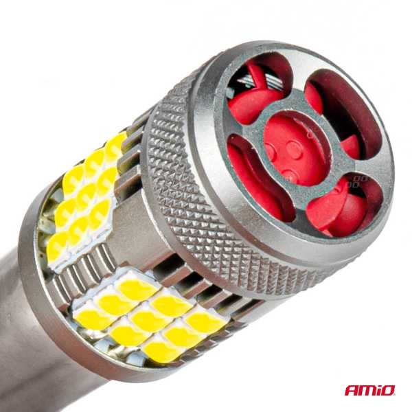 03722AM_5 P21W BA15S 12/24V 6.000K 36x3030 SMD LED CAN-BUS ΛΕΥΚΟ PRO SERIES 2ΤΕΜ. AMIO - Image 5