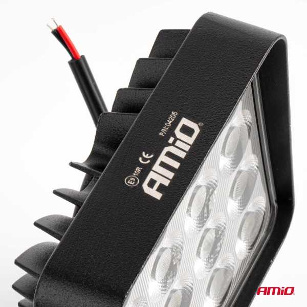 04205_AM_6 ΠΡΟΒΟΛΕΑΣ ΕΡΓΑΣΙΑΣ ΤΕΤΡΑΓΩΝΟΣ LED 192W 9-36V 12.000lm 6.500K AWL64 AMIO - 1 ΤΕΜ. - Image 6