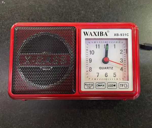 1640c4e851f182b48b14806677d80cfb Επαναφορτιζόμενο ραδιόφωνο - XB-931C - Waxiba - 809314 - Image 2