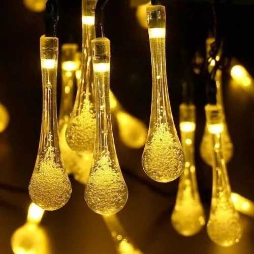 272371-1 Χριστουγεννιάτικα φωτάκια LED μπαταρίας - Σταγόνα - 20LED - 272371 - Image 2