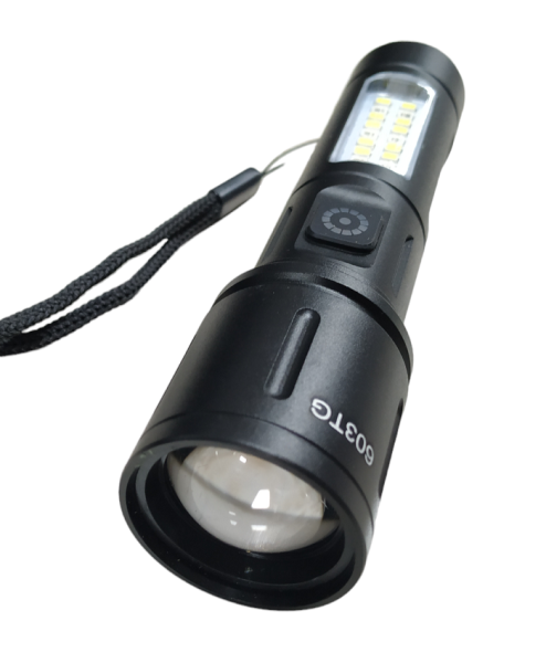 272529-1-1 Επαναφορτιζόμενος φακός LED - 603TG - 272529 - Image 2