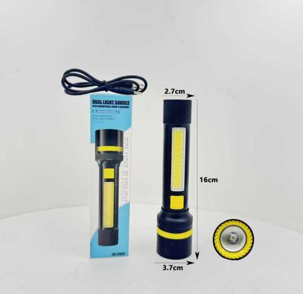 294e358ed1b1af4542026577f22d2c16 Επαναφορτιζόμενος φακός LED - FA-CH-24094 - 817469 - Image 2