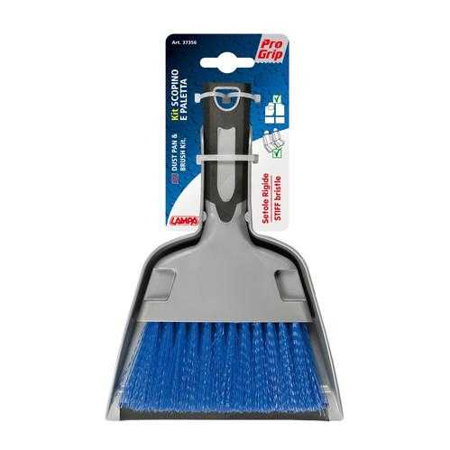 37356-C-01 ΣΚΟΥΠΑΚΙ ΚΑΙ ΦΑΡΑΣΙ ΜΕ ΣΚΛΗΡΗ ΤΡΙΧΑ PRO GRIP - Image 2
