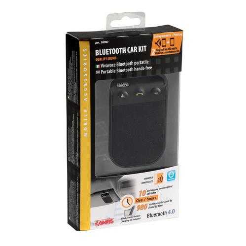 38907-C-01 ΦΟΡΗΤΟ BLUETOOTH CAR KIT ΓΙΑ 2 ΣΥΣΚΕΥΕΣ ΜΕ ΗΧΕΙΟ ΚΑΙ ΚΛΙΠ - Image 6