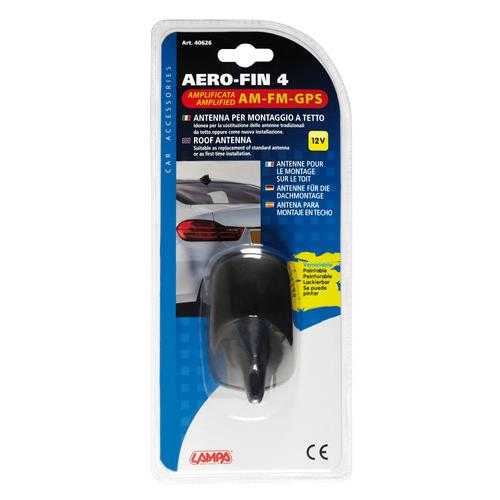 40626-C-01 ΚΕΡΑΙΑ ΚΑΡΧΑΡΙΑΣ AERO-FIN 4 12V ΜΑΥΡΗ AM/FM/GPS ΜΕ ΕΝΙΣΧΥΤΗ ΣΗΜΑΤΟΣ 55x85x64mm - Image 4