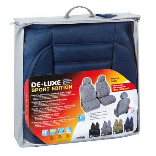 54788-C-01 Καλύμματα Καθισμάτων DE-LUXE SPORT EDITION 2τεμ. Μπλε - Image 3