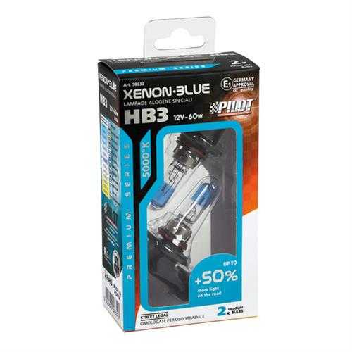 58630-C-01 HB3 12V 60W P20d XENON BLUE 5.000K +50% 2ΤΕΜ - Image 4