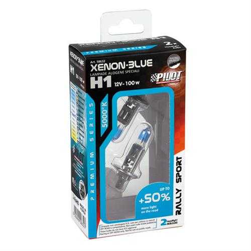 58632-C-01 H1 12V 100W P14,5s XENON BLUE 5.000K +50% 2ΤΕΜ. - Image 3