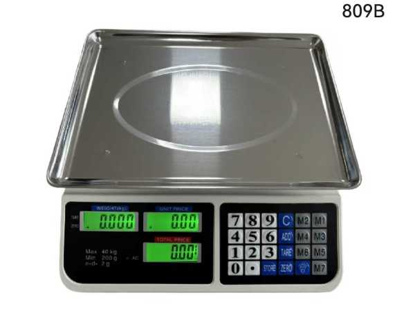 5dd192700a2384ee99e7bfd5b5e5be3a Επαγγελματική ζυγαριά πάγκου - 809B - 522985 - Image 2