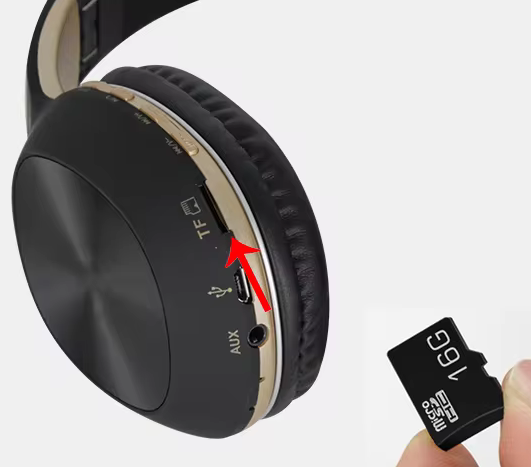 607528-2 Ασύρματα ακουστικά - Headphones - FM - 951BT - 530748 - Red - Image 2