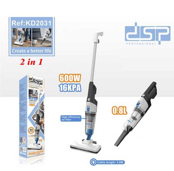 615600-1 Ηλεκτρική σκούπα Stick - KD2031 - 600W - DSP - 615600 - Image 4