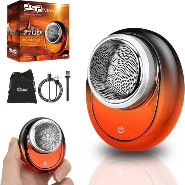 616430 Ξυριστική μηχανή προσώπου - Mini Shaver - 60475 - DSP - 616430 - Orange - Image 4