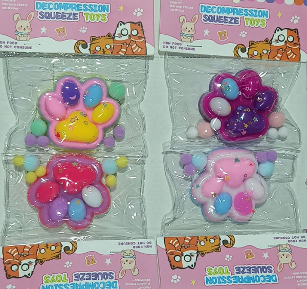 652464 Πατούσα Antistress Squishy - Σετ 16pcs - GA524-6 - 652464 - Image 2