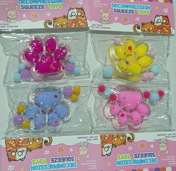652471 Πατούσα Antistress Squishy με φωτισμό - Σετ 16pcs - GA524-7 - 652471 - Image 2