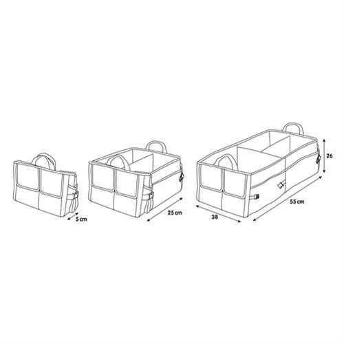 69961-D-01 ORGANIZER ΠΟΡΤ ΜΠΑΓΚΑΖ DELUXE (L) 55 Χ 38 cm - Image 8