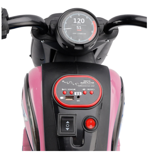 701113-2 Παιδικό ηλεκτροκίνητο τρίκυκλο scooter - BJQ-818 - 701113 - Green - Image 3