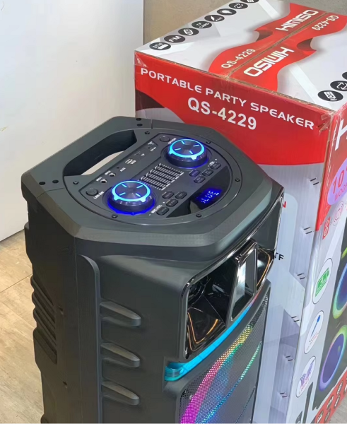 813140-2 Φορητό ηχείο subwoofer με μικρόφωνο Karaoke - QS-4229 - 813140 - Image 2