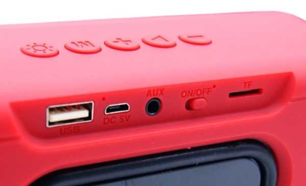 886106-4 Ασύρματο ηχείο Bluetooth - KMS-123 - 886106 - Red - Image 2