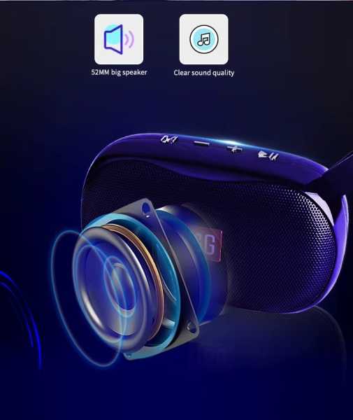 887066-7 Ασύρματο ηχείο Bluetooth - TG173 - 887066 - Red - Image 2
