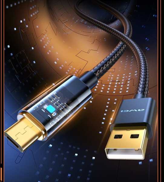 887691-1 Καλώδιο φόρτισης & data - Micro USB - CL-139M - AWEI - 887691 - Image 2