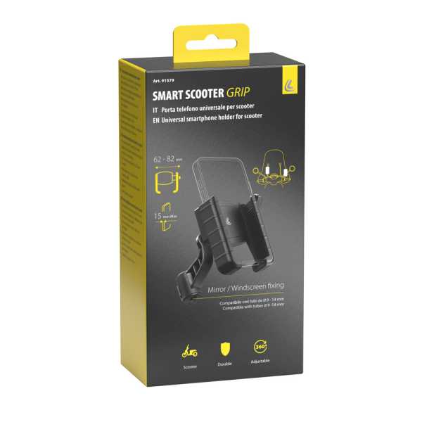 9157.9-LM_10 ΒΑΣΗ ΣΤΗΡΙΞΗΣ ΚΙΝΗΤΟΥ SMART SCOOTER GRIP 62>82mm (ΣΤΗΡΙΞΗ ΣΕ ΚΑΘΡΕΠΤΗ & ΣΕ ΜΠΑΡΑ 9>14mm) OPTILINE -1 TEM. - Image 9