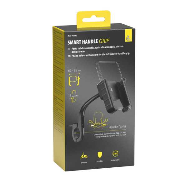 9158.0-LM_5 ΒΑΣΗ ΣΤΗΡΙΞΗΣ ΚΙΝΗΤΟΥ SMART HANDLE GRIP 62-82mm (ΣΤΗΡΙΞΗ ΣΤΟ ΑΡΙΣΤΕΡΟ ΧΕΡΟΥΛΙ 22-34mm) OPTILINE -1 TEM. - Image 5