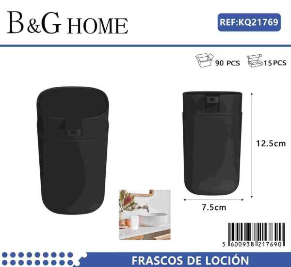 935416149f85137746ed4cb2d097b9b2 Θήκες κρεμοσάπουνου Dispenser πλαστικές σε σετ 5Χ - Black - 21769 - Image 2