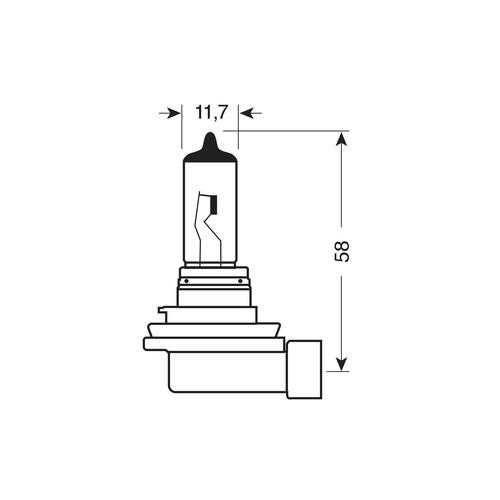 F007 H8 12V 35W PGJ19-1 XENON ICE 5.000K 2ΤΕΜ. - Image 4