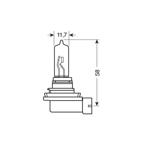F009 H9 12V 65W PGJ19-5 XENON ICE 5.000K 2ΤΕΜ. - Image 2
