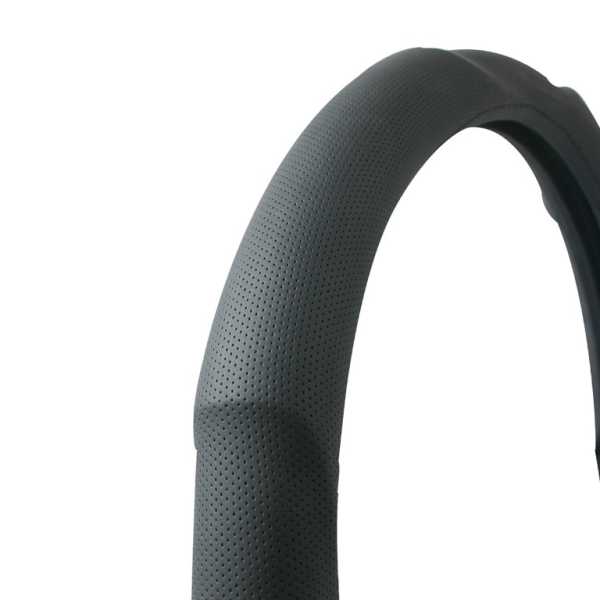 L33113L33036-2 ΚΑΛΥΜΜΑ ΤΙΜΟΝΙΟΥ KURO PREMIUM M 37/39 cm ΜΑΥΡΟ ΑΠΟ ΑΟΣΜΟ, ΜΗ ΤΟΞΙΚΟ, ΟΙΚΟΛΟΓΙΚΟ ΚΑΙ ΑΝΑΚΥΚΛΩΣΙΜΟ ΔΙΑΤΡΗΤΟ TPE ΘΕΡΜΟΠΛΑΣΤΙΚΟ ΕΛΑΣΤΟΜΕΡΕΣ LAMPA - 1 ΤΕΜ. - Image 2