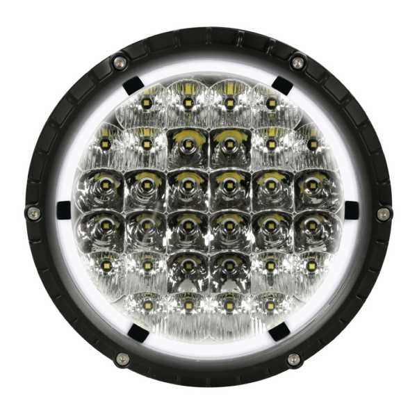 L72352-4 ΠΡΟΒΟΛΕΑΣ BEXTAR 10-30V 62 LED 73W 6.500Κ 6080lm ΚΑΡΦΙ ΜΕ NEON ΘΕΣΕΩΣ ΣΤΡΟΓΓΥΛΟΣ (195x205x65 mm) -1ΤΕΜ. - Image 4