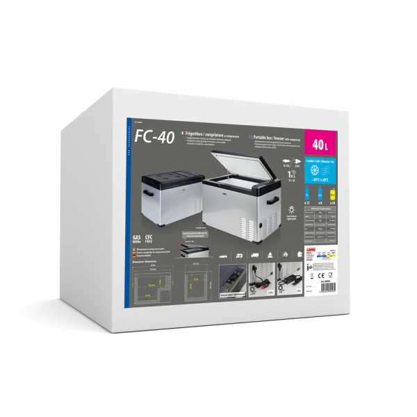 L8905.8_8 ΨΥΓΕΙΟ/ΚΑΤΑΨΥΚΤΗΣ 40LT/12/24V+220V ΦΟΡΗΤΟ ΜΕ ΣΥΜΠΙΕΣΤΗ/ΘΕΡΜΟΣΤΑΤΗ ΚΑΙ ΨΗΦΙΑΚΗ ΟΘΟΝΗ FC-40 LAMPA - 1 TEM. - Image 8