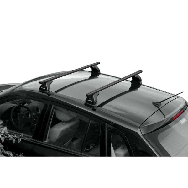 N15071_4 ΜΠΑΡΕΣ ΟΡΟΦΗΣ ΑΛΟΥΜΙΝΙΟΥ ΜΑΥΡΗ (L) 127 cm HELIO BLACK max90kg NORDRIVE - 2 TEM. - Image 4