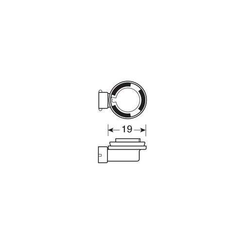 PGJ19-5 H9 12V 65W PGJ19-5 XENON ICE 5.000K 2ΤΕΜ. - Image 3