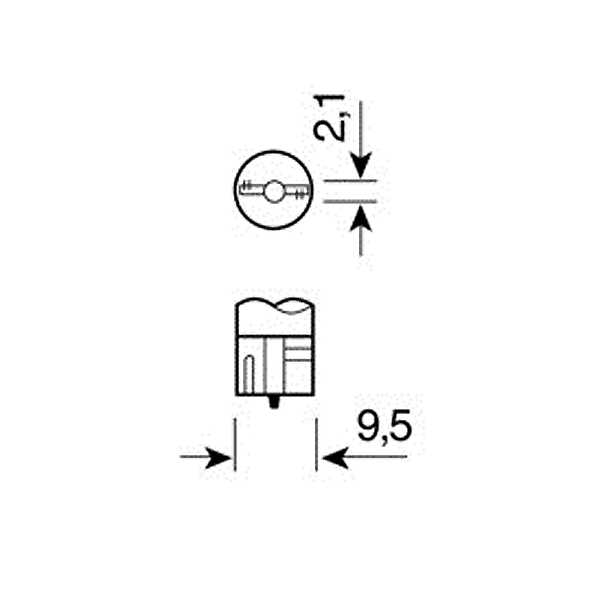 PROD_6110DET2_1 ΛΑΜΠΑ ΑΚΑΛΥΚΗ 12V/2W Τ10 - Image 3