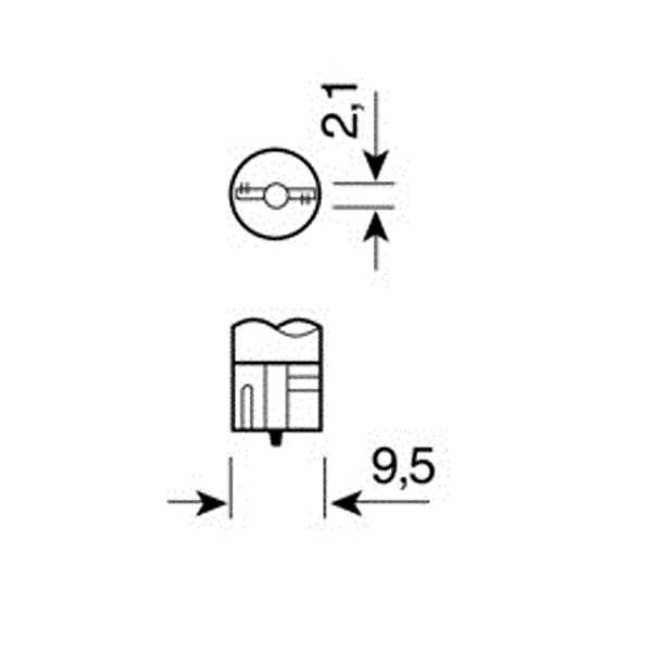 PROD_6224DET2_1 ΛΑΜΠΑΚΙΑ 12V/WB5W 5W W2.1x9.5d ΚΟΚΚΙΝΑ - Image 3