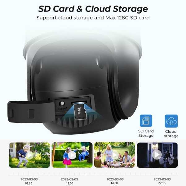 S03cf429e6a424e12819e3d277c91c473E Κάμερα ασφαλείας IP Dual - Security Camera - WiFi - 310777 - Image 5