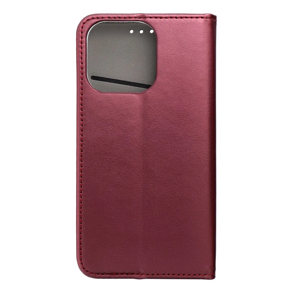 TechWave-Smart-Leather-case-for-Apple-iPhone-16-Pro-burgundy-2 TechWave Smart Leather case for Apple iPhone 16 Pro burgundy - Image 2